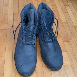 Mens Navy Timberland Boots